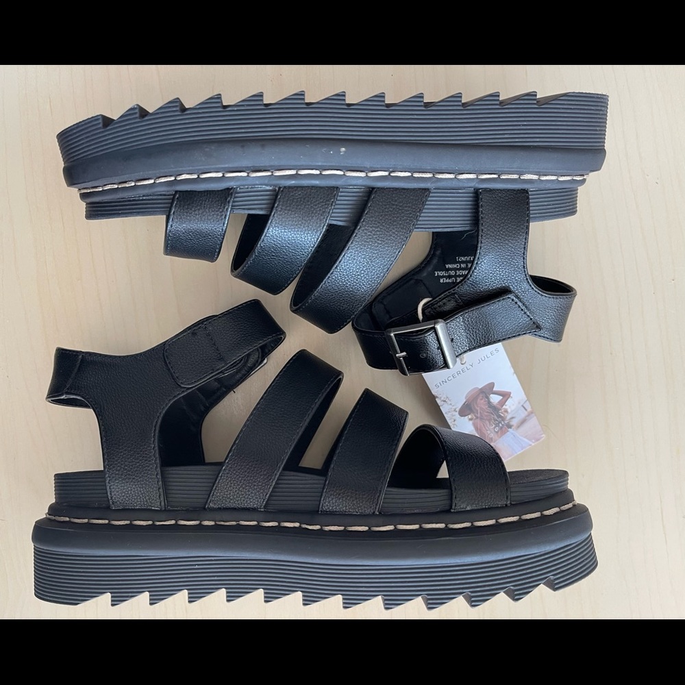 Sincerely Jules Women’s Platform Sandal New with Box
